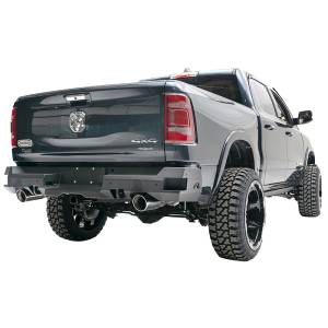 Fab Fours - Fab Fours DR19-W4251-1 Premium Rear Bumper with Sensor Holes for Dodge Ram 1500 2019-2020 New Body Style - Image 2