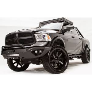 Fab Fours - Fab Fours DR19-D4252-1 Vengeance Front Bumper with Pre-Runner Guard and Sensor Holes for Dodge Ram 1500 2019-2020 - Image 2