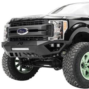 Fab Fours - Fab Fours DR16-V4061-1 Open Fender Front Bumper with Sensor Holes for Dodge Ram 2500/3500/4500/5500 2016-2018 - Image 2