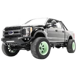 Fab Fours - Fab Fours DR16-V4061-1 Open Fender Front Bumper with Sensor Holes for Dodge Ram 2500/3500/4500/5500 2016-2018 - Image 3