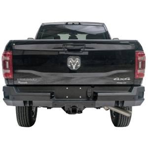 Fab Fours DR19-W4451-1 Premium Rear Bumper with Sensor Holes for Dodge Ram 2500/3500 2019-2021 New Body Style