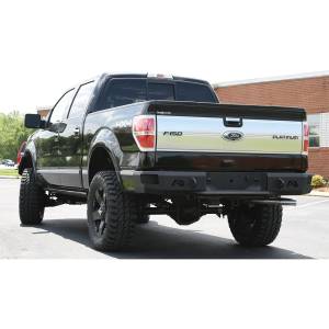 Fab Fours - Fab Fours FF09-W1750-1 Rear Bumper for Ford F150 2009-2014 - Image 2