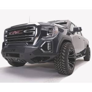 Fab Fours - Fab Fours GS19-D6051-1 Vengeance Front Bumper with Sensor Holes for GMC Sierra 1500 2019-2020 - Image 2