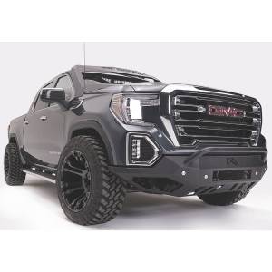 Fab Fours - Fab Fours GS19-D6052-1 Vengeance Front Bumper with Pre-Runner Guard and Sensor Holes for GMC Sierra 1500 2019-2020 - Image 2