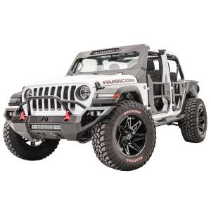 Fab Fours - Fab Fours JL18-D4652-1 Vengeance Front Bumper with Pre-Runner Guard and Sensor Holes for Jeep Gladiator JT 2018-2020 - Image 2