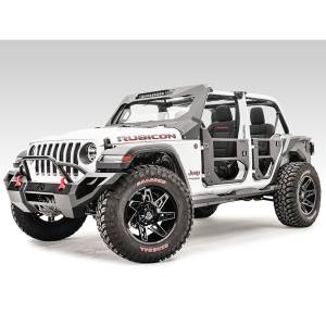 Fab Fours - Fab Fours JL1032-1 Front Half Tube Door for Jeep Wrangler JL 2018-2020 - Image 4