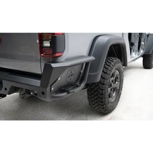 Fab Fours - Fab Fours JT20-Y1950-1 Rear Bumper with Sensor Holes for Jeep Gladiator JT 2020 - Image 4