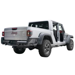 Fab Fours - Fab Fours JT20-Y1950-1 Rear Bumper with Sensor Holes for Jeep Gladiator JT 2020 - Image 5