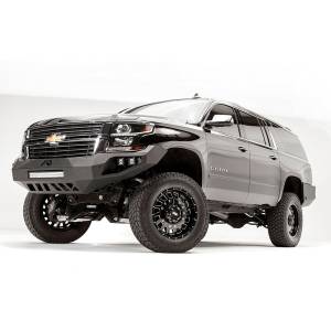 Fab Fours - Fab Fours CS15-D3551-1 Vengeance Front Bumper with Sensor Holes for Chevy Suburban 2015-2019 - Image 2