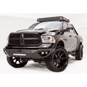 Fab Fours - Fab Fours DR13-D2951-1 Vengeance Front Bumper with Sensor Holes for Dodge Ram 1500 2013-2018 - Image 2