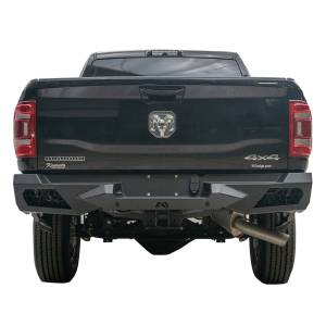 Fab Fours DR19-E4451-1 Vengeance Rear Bumper with Sensor Holes for Dodge Ram 2500/3500 2019-2021