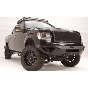 Fab Fours - Fab Fours FF09-D1951-1 Vengeance Front Bumper with Sensor Holes for Ford F150 2009-2014 - Image 2