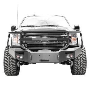 Fab Fours FF09-H1950-1 Winch Front Bumper with Full Guard for Ford F150 2009-2014