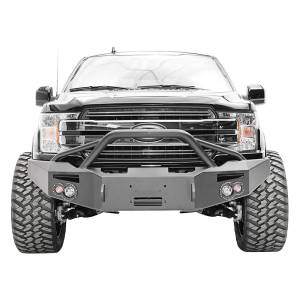 Fab Fours - Fab Fours FF09-H1952-1 Winch Front Bumper with Pre-Runner Guard for Ford F150 2009-2014 - Image 4