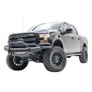 Fab Fours - Fab Fours FF15-D3272-1 Aero Front Bumper with Pre-Runner Guard for Ford F150 2015-2017 - Image 3