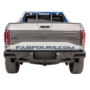 Fab Fours FF17-E4351-1 Vengeance Rear Bumper with Sensor Holes for Ford Raptor 2017-2019