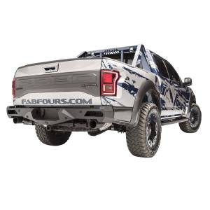 Fab Fours - Fab Fours FF17-E4351-1 Vengeance Rear Bumper with Sensor Holes for Ford Raptor 2017-2019 - Image 2