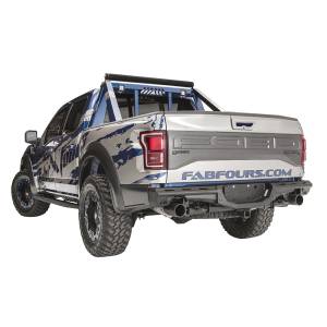Fab Fours - Fab Fours FF17-E4371-1 Aero Rear Bumper with Sensor Holes for Ford Raptor 2017-2020 - Image 2
