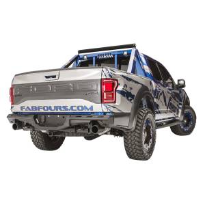 Fab Fours - Fab Fours FF17-E4371-1 Aero Rear Bumper with Sensor Holes for Ford Raptor 2017-2020 - Image 3