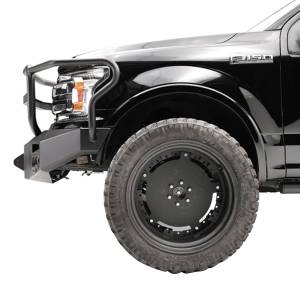 Fab Fours - Fab Fours FF18-H4550-1 Premium Winch Front Bumper with Grille Guard for Ford F150 2018-2020 - Image 5