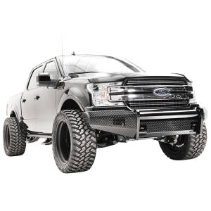 Fab Fours - Fab Fours FF18-K4561-1 Black Steel Front Bumper for Ford F150 2018-2020 - Image 2