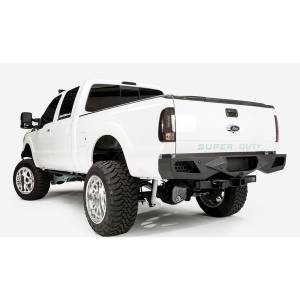 Fab Fours - Fab Fours FS08-E1351-1 Vengeance Rear Bumper with Sensor Holes for Ford Super Duty 2011-2016 - Image 2