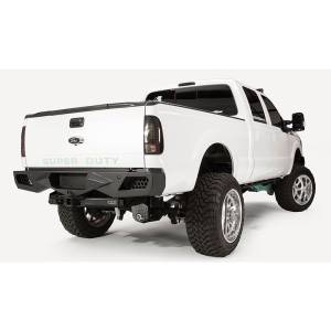 Fab Fours - Fab Fours FS08-E1351-1 Vengeance Rear Bumper with Sensor Holes for Ford Super Duty 2011-2016 - Image 3