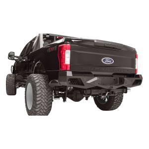 Fab Fours - Fab Fours FS17-E4151-1 Vengeance Rear Bumper with Sensor Holes for Ford F250/F350/F450/F550 2017-2021 - Image 2
