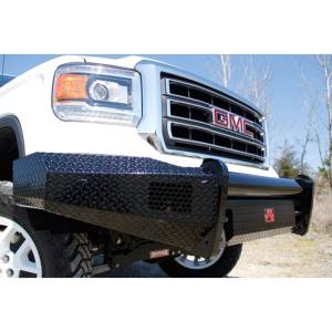 Fab Fours - Fab Fours GM07-K2161-1 Black Steel Front Bumper for GMC Sierra 1500 2007-2013 - Image 3