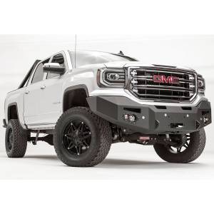 Fab Fours - Fab Fours GS16-F3951-1 Premium Winch Front Bumper with Sensor Holes for GMC Sierra 1500 2016-2018 - Image 2
