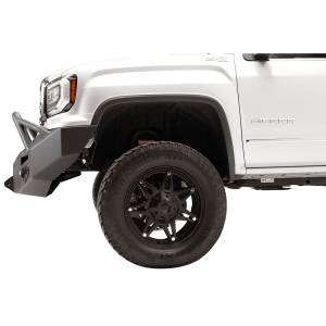 Fab Fours - Fab Fours GS16-F3952-1 Premium Winch Front Bumper with Pre-Runner Guard and Sensor Holes for GMC Sierra 1500 2016-2018 - Image 2