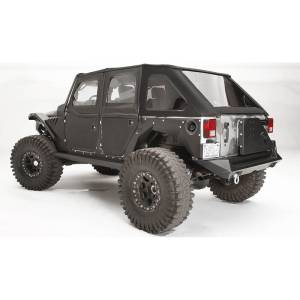 Fab Fours - Fab Fours JK1001-1 4-Door Rear Fender Base for Jeep Wrangler JK 2007-2018 - Image 2