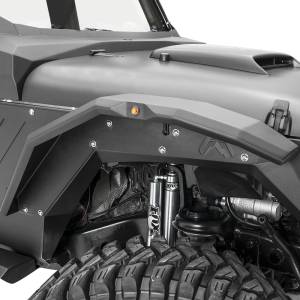Fab Fours JK1003-1 Front Fender Flare for Jeep Wrangler JK 2007-2018