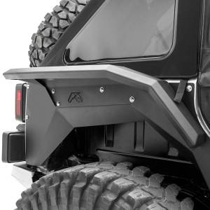 Fab Fours JK1005-1 Rear Fender Flare for Jeep Wrangler JK 2007-2018