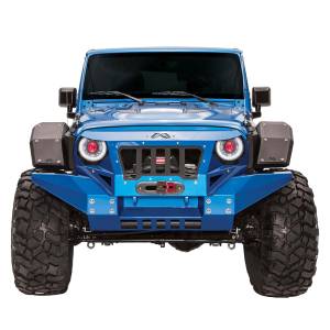 Fab Fours - Fab Fours JK1006-1 Full Width Front Fender Flare for Jeep Wrangler JK 2007-2018 - Image 3