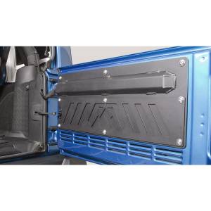 Fab Fours - Fab Fours JK2000-1 Rear Door Plate for Jeep Wrangler JK 2007-2018 - Image 3