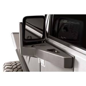 Fab Fours - Fab Fours JK3001-1 Front Door Skin Mirror Guard for Jeep Wrangler JK 2007-2018 - Image 2