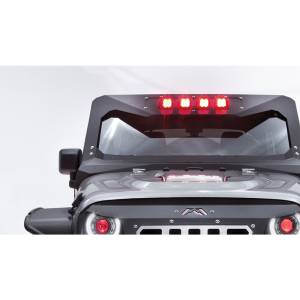 Fab Fours - Fab Fours JK3021-1 ViCowl 4" Light Insert for Jeep Wrangler JK 2007-2018 - Image 3