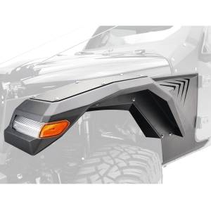 Fab Fours JL2006-1 Light Fender Flare with base Fender for Jeep Wrangler JL 2018-2020
