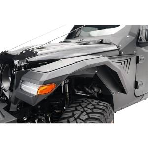 Fab Fours - Fab Fours JL2006-1 Light Fender Flare with base Fender for Jeep Wrangler JL 2018-2020 - Image 3