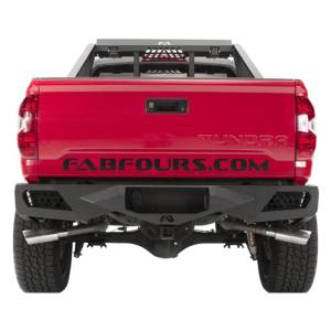 Fab Fours - Fab Fours TT14-E2852-1 Vengeance Rear Bumper with Sensor Holes for Toyota Tundra 2014-2020 - Image 2