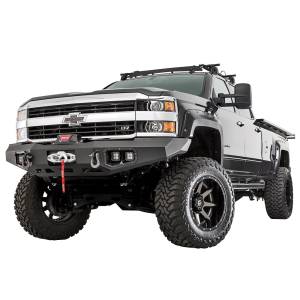 Warn - Warn 100921 Ascent Front Bumper for Chevy Silverado 2500HD/3500HD 2015-2018 - Image 2