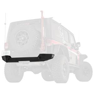 Warn 89525 Elite Series Rear Bumper for Jeep Wrangler JK 2018