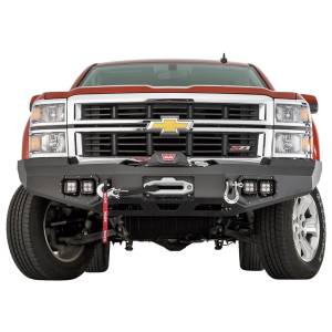 Warn - Warn 95800 Ascent Front Bumper for Chevy Silverado 1500 2014-2015 - Image 3
