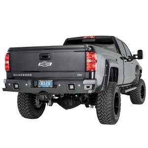 Warn - Warn 96550 Ascent Rear Bumper for Chevy Silverado 1500 2014-2018 - Image 2