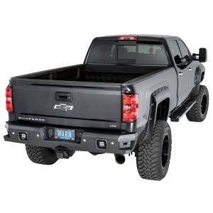 Warn - Warn 96550 Ascent Rear Bumper for Chevy Silverado 2500HD/3500HD 2015-2018 - Image 3
