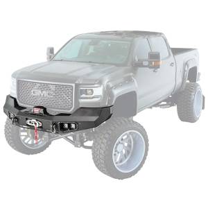 Warn 99152 Ascent Front Bumper for GMC Sierra 2500HD/3500HD 2015-2018
