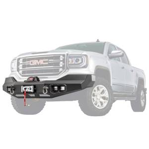 Warn 99464 Ascent Front Bumper for GMC Sierra 1500 2016-2018