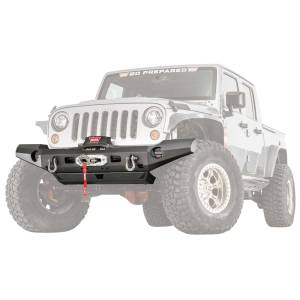 Warn - Warn 101420 Elite Series Front Bumper for Jeep Wrangler JK 2007-2018 - Image 2
