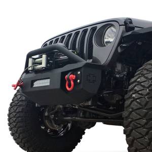 Iron Cross - Iron Cross GP-1302 Full Front Bumper with Bar for Jeep Wrangler JL 2018-2020 and Jeep Gladiator 2020-2021 - Image 2